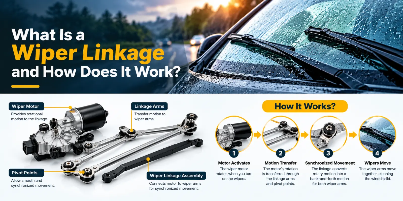 What Is a Wiper Linkage and How Does It Work?